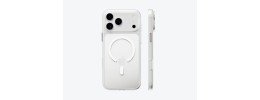 iPhone 17 2025 Hybrid Clear Case w/Magnetic Ring White(Premi