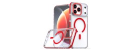 iPhone 17 2025 Hybrid Dual Layer Case Red(Premium Package)
