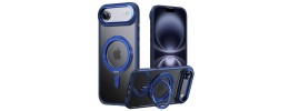 iPhone 17 2025 Large Rotate Magnetic Ring Stand case Blue(Pr