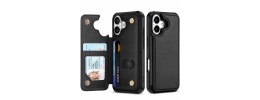 iPhone 17 2025 luxurious synthetic PU leather 6 Card Slots I