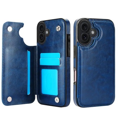 iPhone 17 2025 luxurious synthetic PU leather 6 Card Slots I