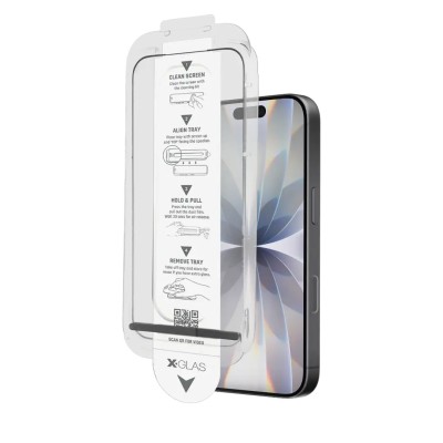 iPhone 17 Air Full Glue Clear Screen Protector, Temper Glass