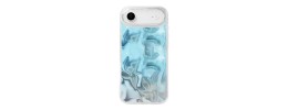 iPhone 17 Air Glitter case w/Magnetic Ring Blue(Premium Pack