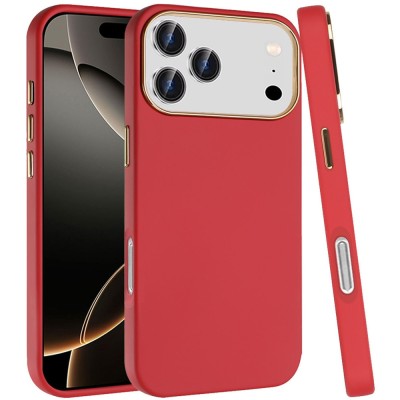 iPhone 17 Air Hybrid Dual Layer Case Red(Premium Package)