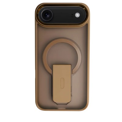 iPhone 17 Air Magsafe w Stand Case Deluxe01-Gold