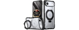 iPhone 17 Air Premium Duty Ring Stand with Magnet Cases(Prem