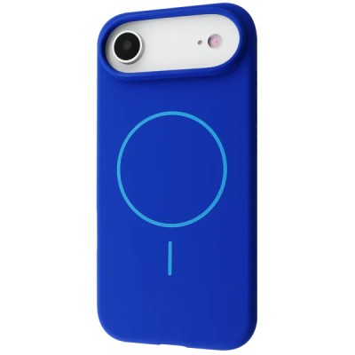 iPhone 17 Air Translucent Case w/ Magnetic Ring Blue(Premium