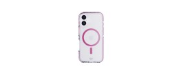 iPhone 17 Air Translucent Case w/ Magnetic Ring Pink(Premium