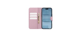 iPhone 17 Air luxurious synthetic PU leather 6 Card Slots Infolio, Pink(Premium Package)