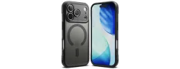iPhone 17 Pro 2025 Oil Painted Case w/Flat Magnetic Ring Sta