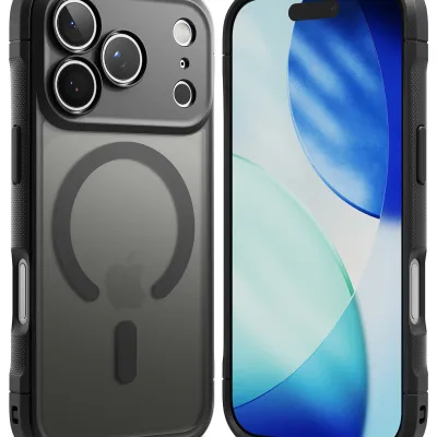 iPhone 17 Pro 2025 Oil Painted Case w/Flat Magnetic Ring Sta