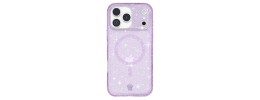 iPhone 17 Pro Max Premium case w/Glitter Magnetic Ring Purpl