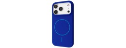 iPhone 17 Pro Max Translucent Case w/ Magnetic Ring Blue(Pre
