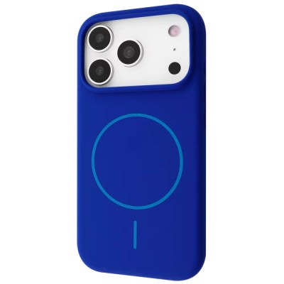 iPhone 17 Pro Max Translucent Case w/ Magnetic Ring Blue(Pre