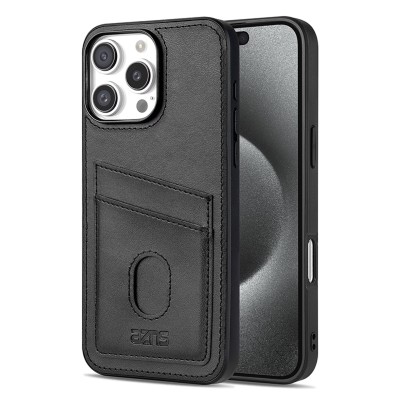 iPhone 17 Pro Max luxurious synthetic PU leather 6 Card Slot