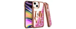iPhone 13 6.1 /14 6.1 CHRO GLT Motion Love ROSE GOLD