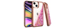 iPhone 13 6.1 /14 6.1 CHRO GLT Motion Paris Tower ROSE GOLD