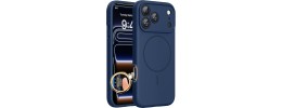 iPhone 17 Pro Max Hybrid Dual Layer Case w/Magnetic Ring Blu