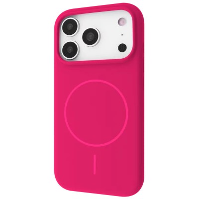 iPhone 17 Pro Max Oil Painted Case w/Flat Magnetic Ring Stand Pink (Premium Package)
