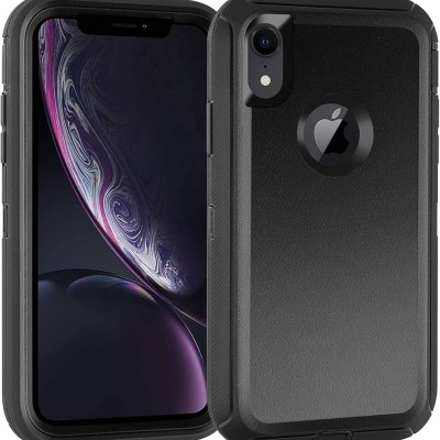iPhone XR 6.1 Brushed Case 3 Black