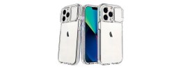 For Apple iPhone 11 (XI6.1) Pure Transparent Thick Hybrid Camera Case Cover - Clear